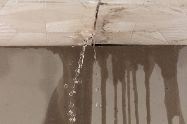Professional Flood Damage Cleanup technician working in Bridgeport, CT